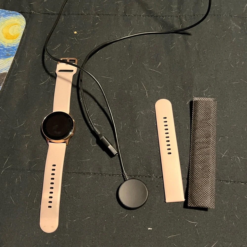 Pink Samsung galaxy watch